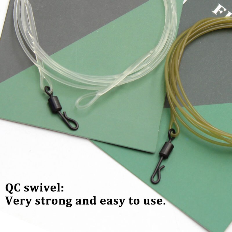 100cm Carp Fishing Accessories Kit Quick Change Swivel for Carp Chod Rig Fishing Tackle Equipment