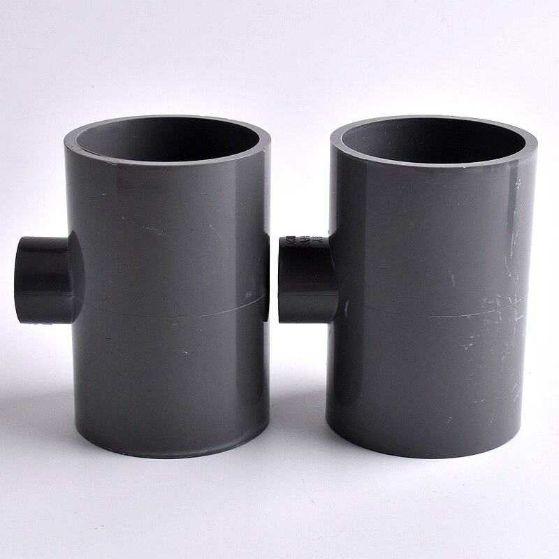 1~5pcs 20~63mm PVC Pipe Reducing Tee Connector Home Garden Irrigation Aquarium Fish Tank Tube Watering Adapter Fittings Joint