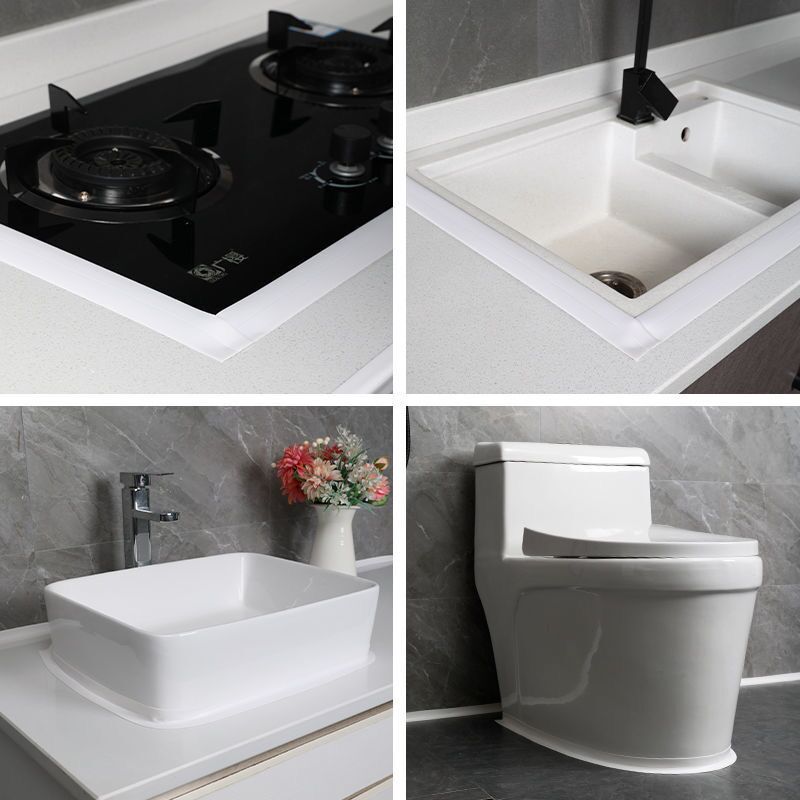 Aanrecht Sterke Zelfklevende Tape Waterdicht Mouldproof Tape Anti-Vocht Sticker Badkamer Muur Hoek Lijn Sink Stickers