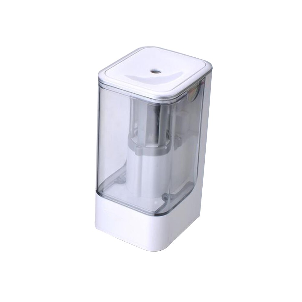 Electric Pencil Sharpener Automatic Electronic And One Hole Plug In Use Safety For Kids: White