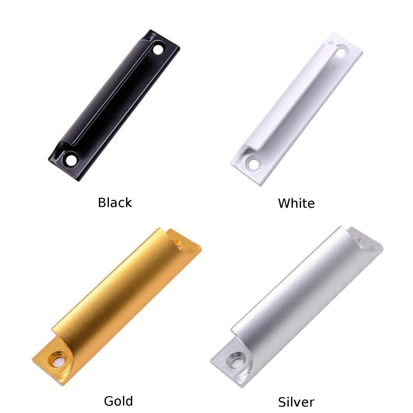 Door Cabinet Handle Aluminum alloy Hardware Accessories V-shape Holder