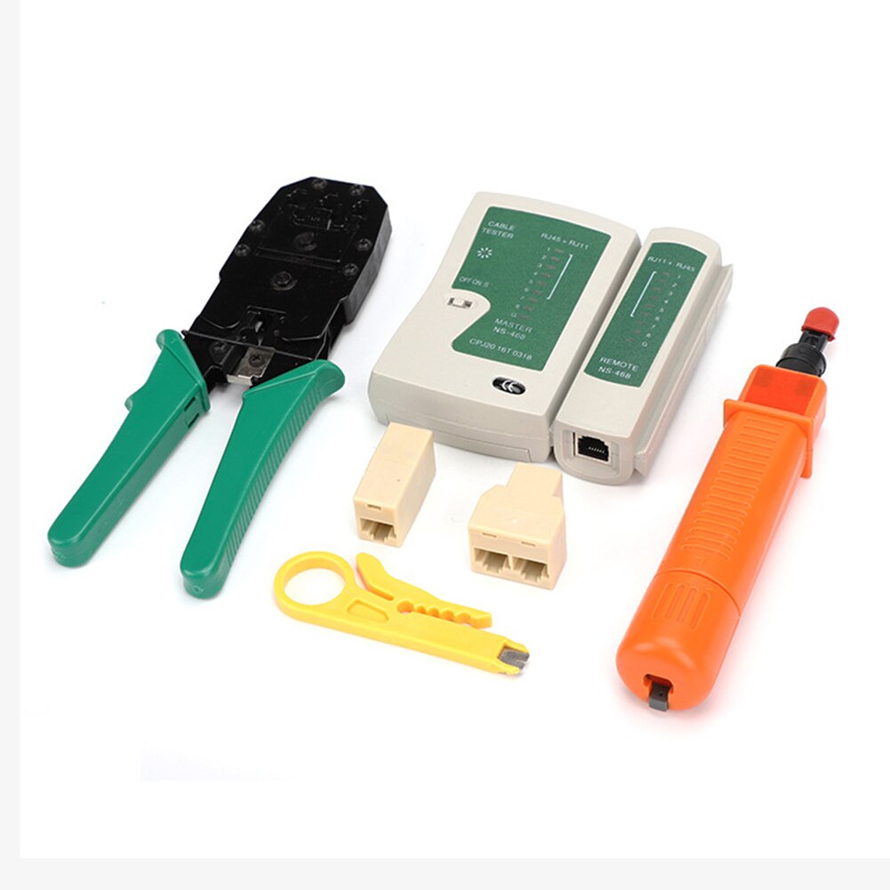Network cable clamp pliers stripping Crimping pliers Network Cable Tester RJ45 LAN Cable Tester