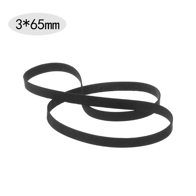 45-120MM Universal Assorted Gemeinsame Flache Gummi Gürtel Mix Kassette Band Maschine Gürtel Pulley Stick Gürtel für Recorder walkman