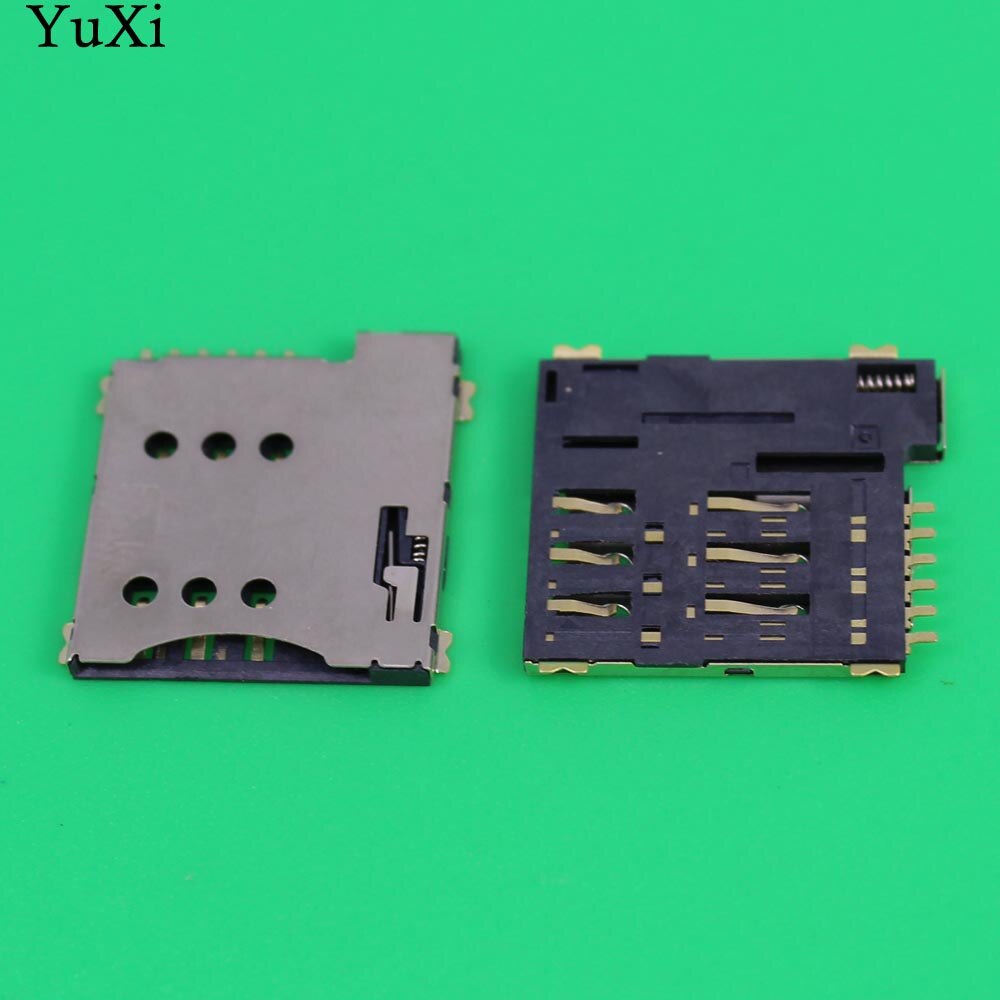 YuXi 6pin push micro sim card socket holder slot replacement connector