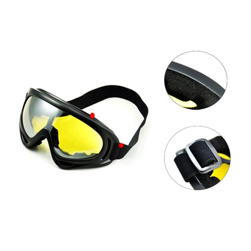 Occhiali Da Sole Sportivi BOLLFO Antivento Per Sci E Snowboard, Lenti Intercambiabili UV400 - Foto 5