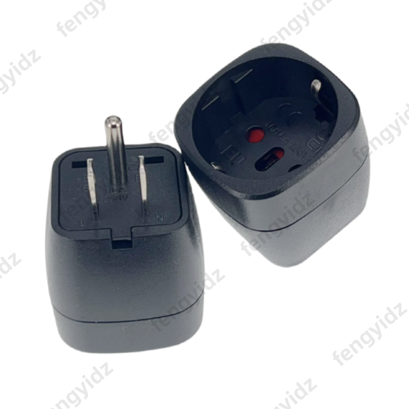 Reisadapter vs-adapter europa duitsland-stekker, eu naar vs reisstekker stroomomvormer stopcontact voor canada japan thailand