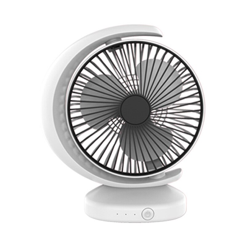 Tafelventilator, 3600mAh batterij, ultrastil onder 35dB, 1-100 traploze