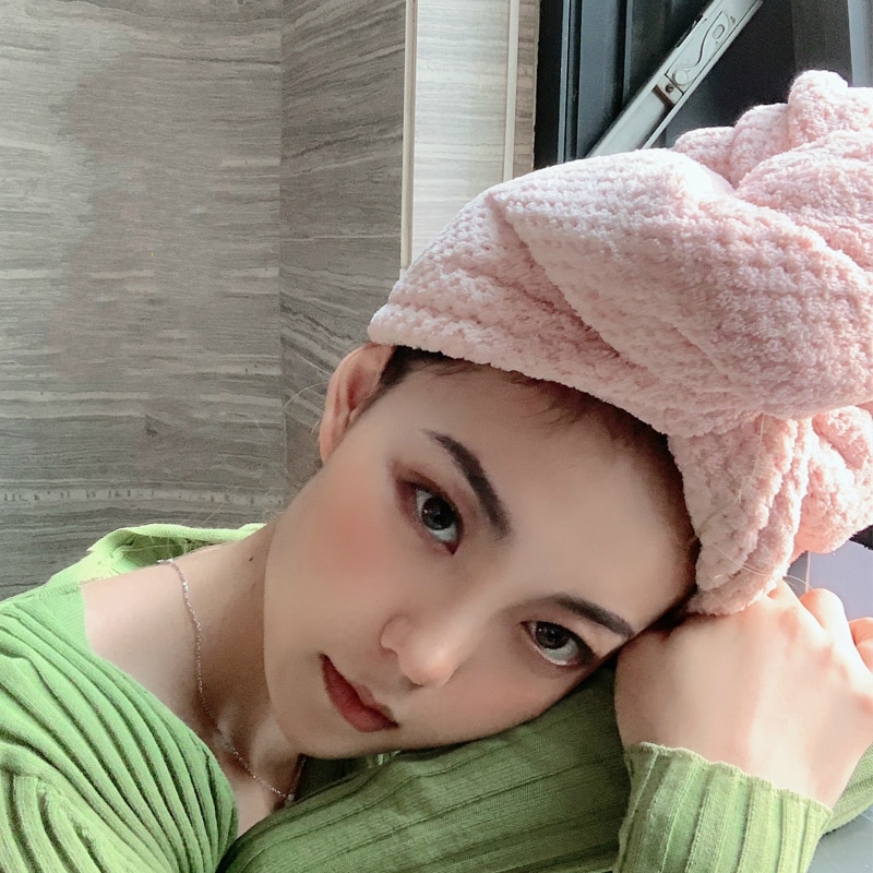 Japan Magic Hair Fast Drying Dryer Towel Bath Wrap Hat Quick Cap Turban Dry Bathroom Towels Bathroom Towel