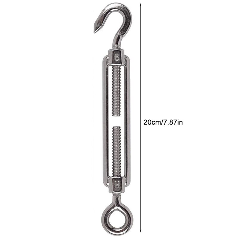 Wire Rope Tension Tighten Tool Hooks Basket Screws Wire Rope Tension Hook / Eye Turnbuckle Hook