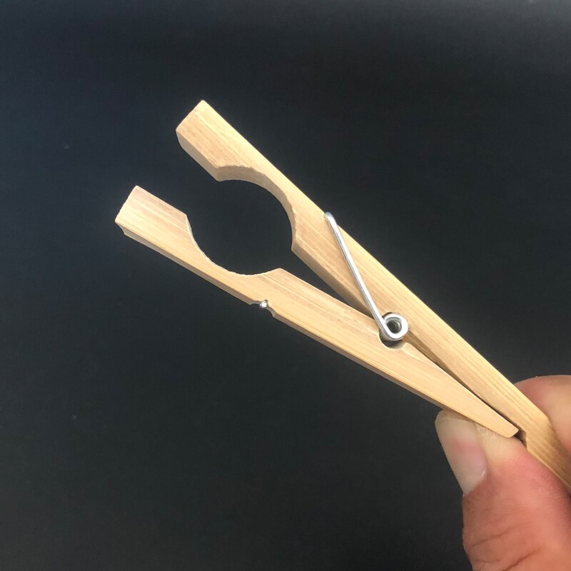 Support pour tubes à essai en bois de laboratoire, diamètre 9.8mm-19.7mm, pince pour tubes à essai en verre, 1 pièce