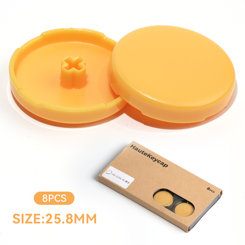 Haute42 9 colores Hitbox tapas de botones de perfil bajo teclas de repuesto para controlador Hitbox tapas de teclas DIY para controlador sin palanca: Marrón