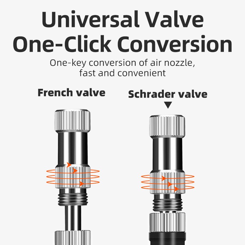 Rockbros Cycling Bicycle Air Pump High-pressure 300psi Fork Pump Gauge Fork Rear Suspension Shock Absorber MTB Road Bike Pump