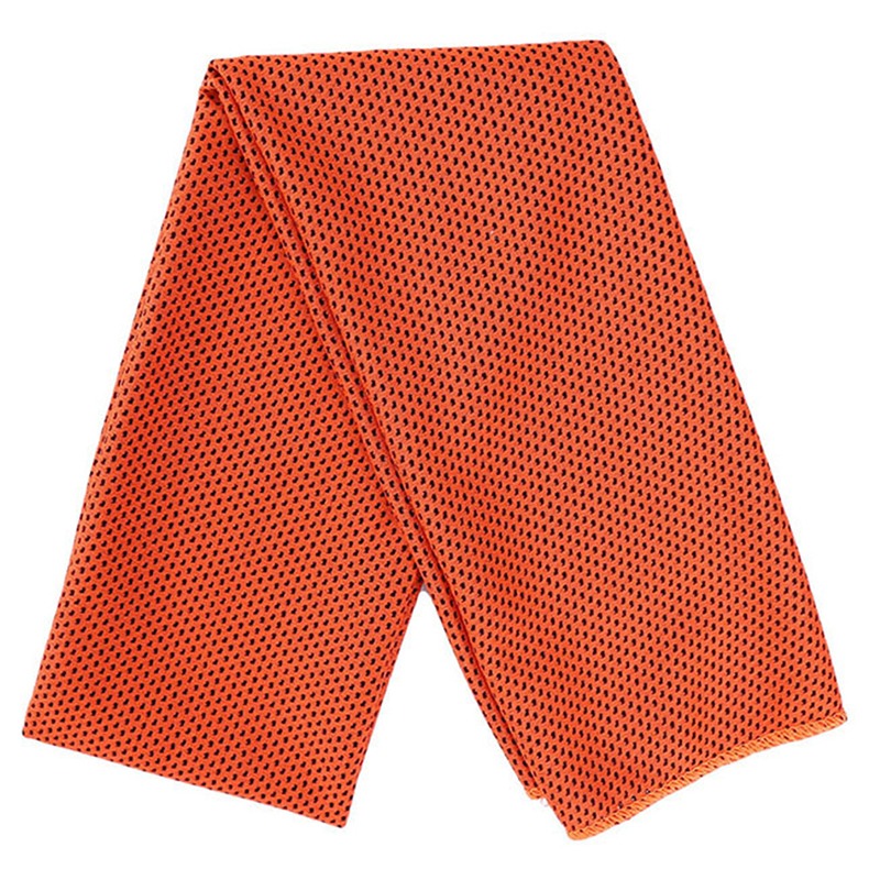 Microfiber Sport Handdoek Snelle Koeling Ice Gezicht Handdoek Sneldrogende Strand Handdoeken Zomer Blijvende Instant Chill Handdoeken Voor Fitness: Orange