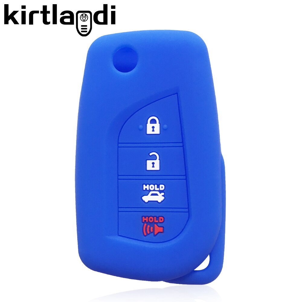 ontto SleutelCover voor Subaru BRZ Forester Impreza STI WRX XV Crosstrek Legacy Outback 2015-2018 TPU Autosleutelhoes Sleutelhoesje Beschermhoesje Autosleutel met Sleutelhanger 3 Knoppen-Zilver