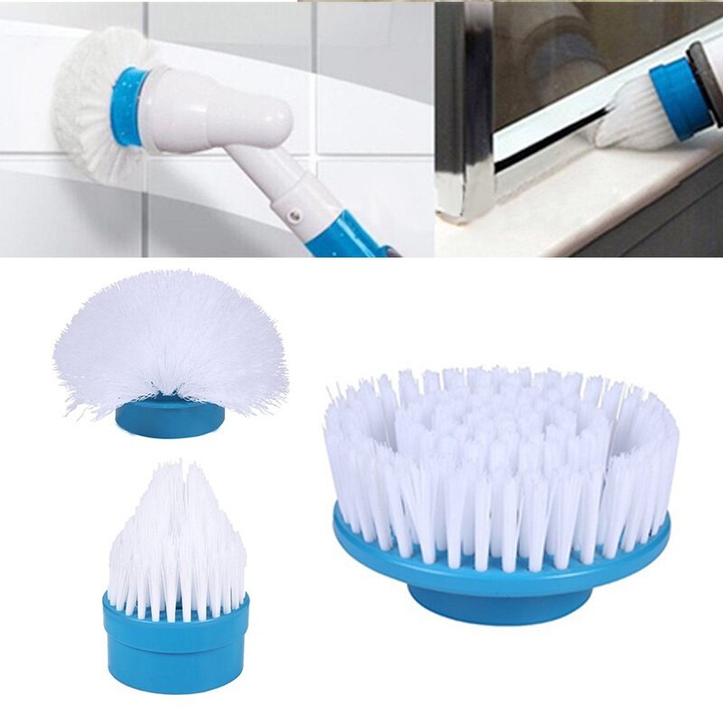 Brosse de nettoyage électrique Turbo, nettoyeur étanche, charge sans fil, salle de bain, cuisine, ensemble d&#39;outils de nettoyage, directe