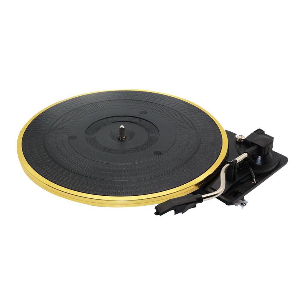 28cm Audio 33 45 78Rpm Metal 3 Speeds Vintage Gramophone Turntable Automatic Curve Arm Stereo Record Player Vinyl Accessories