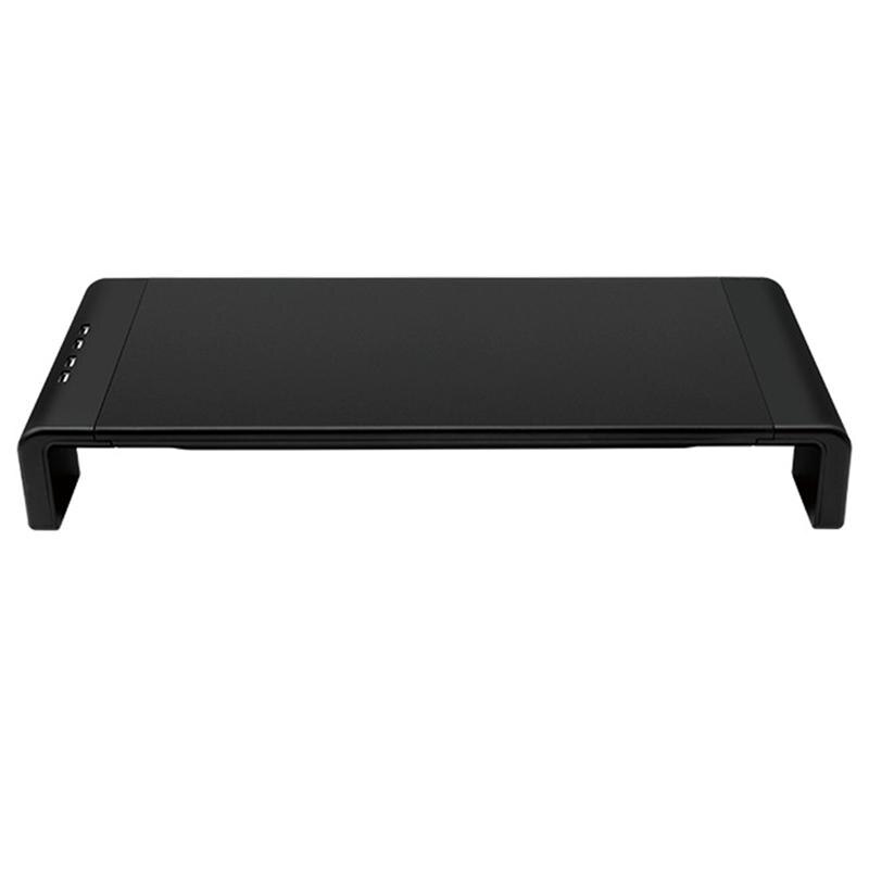 Multifunctionele Basis Houder Desktop Monitor Stand Computer Scherm Riser Usb 2.0 Opladen Laptop Stand Laptopbase