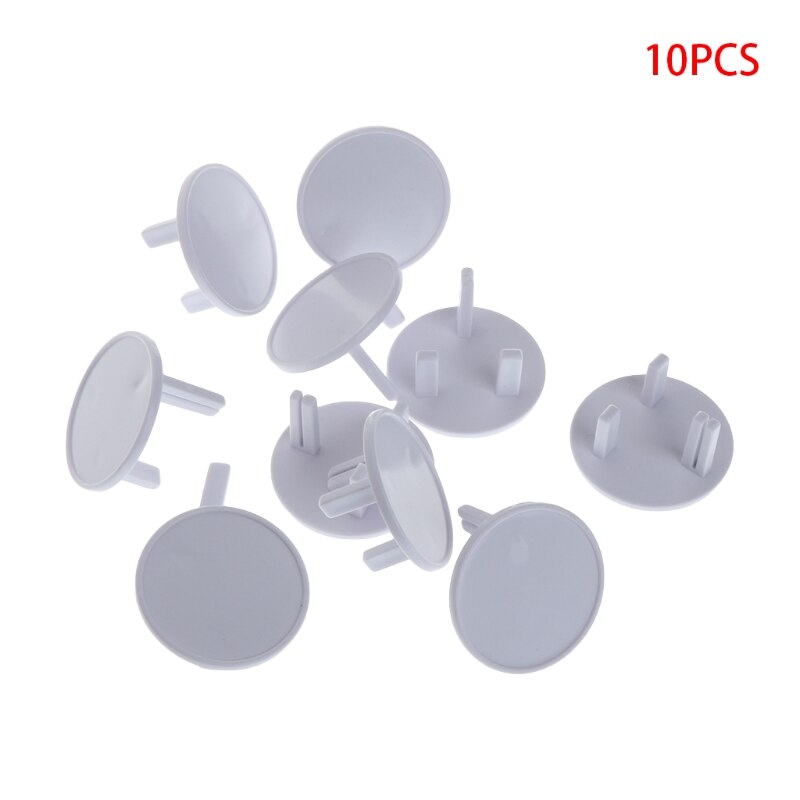 10Pcs Uk Stopcontact Mains Plug Cover Baby Kind Kids Veiligheid Protector Guard Anti Elektrische Shock Stekkers Protector draaien