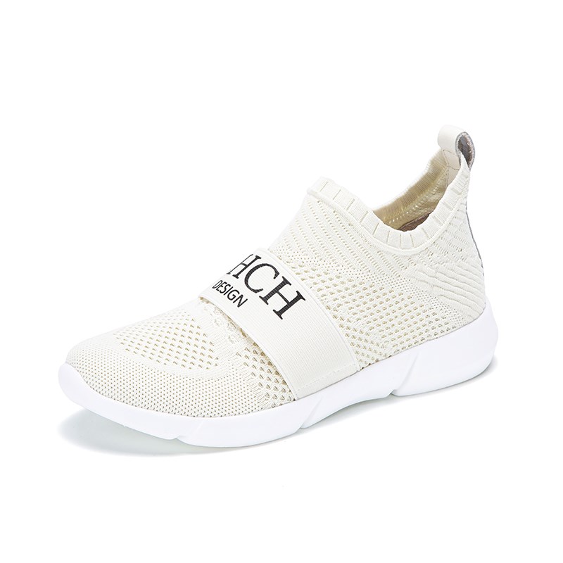 CHCH Women Shoes Gray Simple Shoes Black Causal Shoes Adult Sport for Adult Shoes School: white / 38