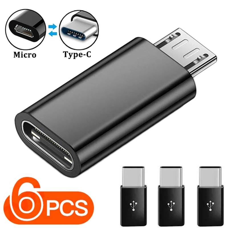 Connettore adattatore USB da tipo C a Micro USB Android per tablet telefono Convertitore da micro USB maschio a tipo C femmina per Xiaomi Huawei