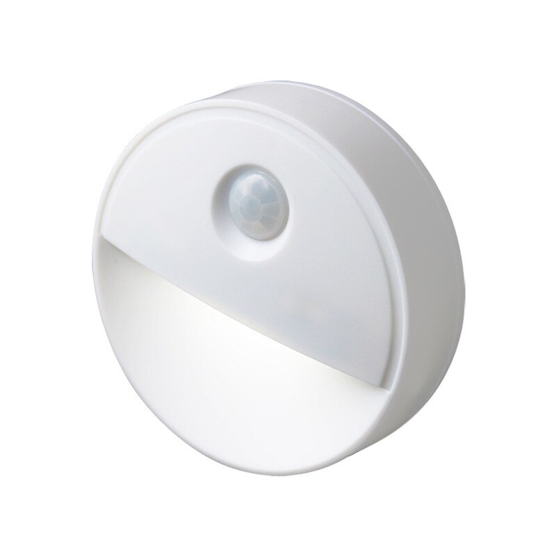 LED Ronde Lichaam Sensor Licht Creatieve lamp Controle Oogbescherming Bed Vreemde Slimme Nachtlampje lamp met motion sensor: 1 piece