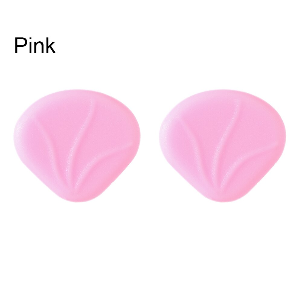 1 Pair Silicone Anti-slip Holder For Glasses Accessory Ear Hook Sports Eyeglass Temple Tip Stoppers Glasses Anti-slip Accessory: Shell- pink