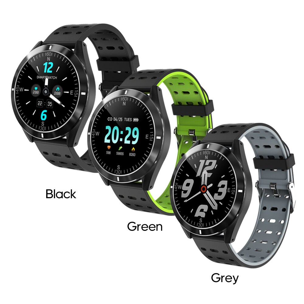 P6 intelligente fitnesshorloges met bluetooth sport, stappenteller, waterdichte smartwatch, stappenteller, bloeddrukmeter, slimme armband en polsbandje.