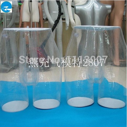 Newest Clear Transparent Mannequin Torso Inflatable Mannequin Torso Model Made In China