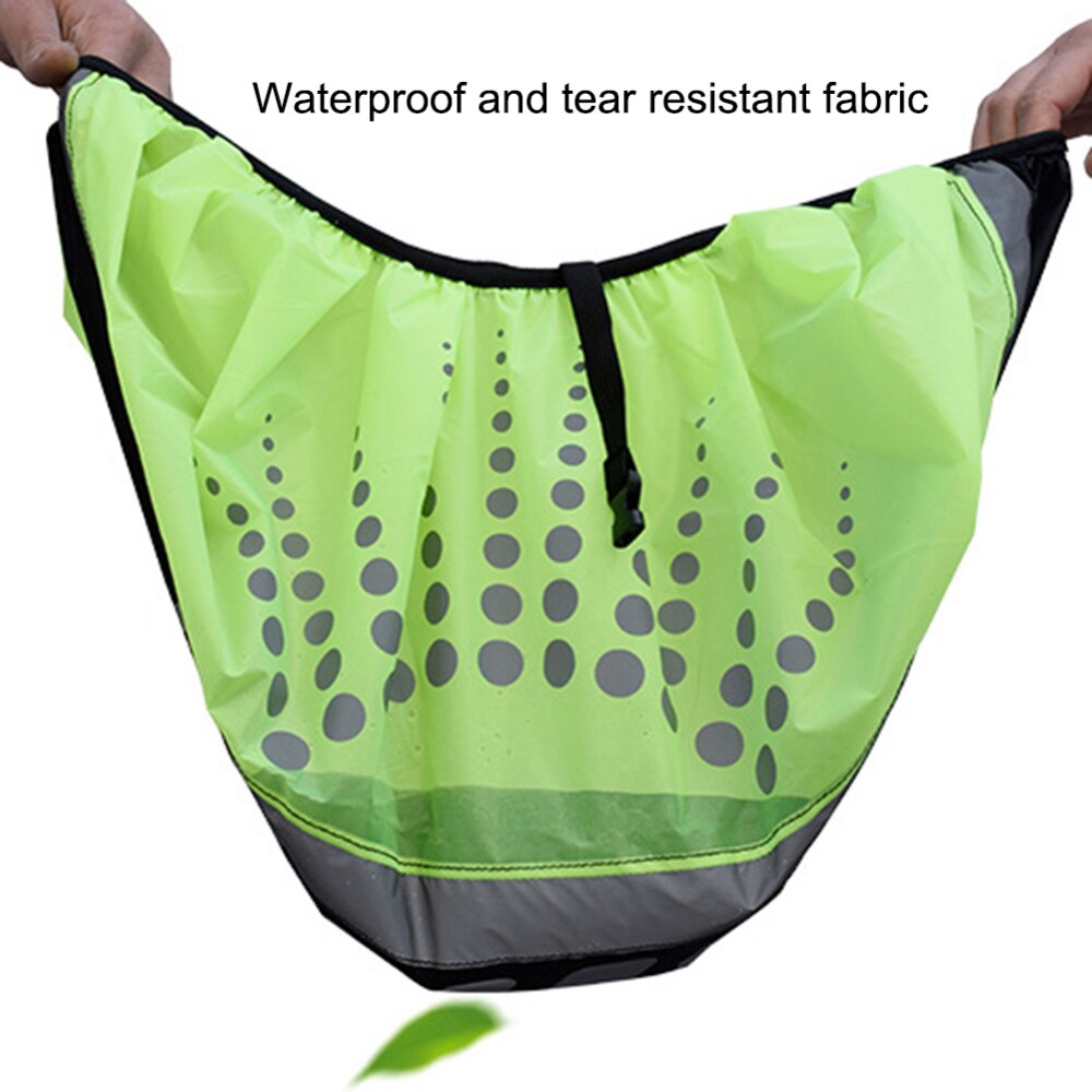 Outdoor Multipurpose Waterproof High Visibility Reflective Bag Backpack Rucksack Rain Cover For Fishing Night Riding Sports