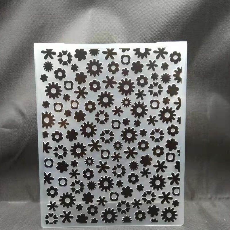 ZATBWS Precious time Embossing plates DIY Paper Cutting Dies Scrapbooking Plastic Embossing Folder: 230