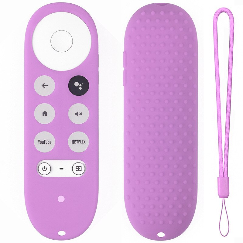 Capa de silicone para controle remoto chromecast, capa anti-perda para google tv 2020: 08