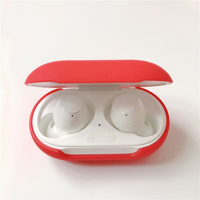 Harte PC Schutzhülle Für Samsung Galaxy Knospen + Bluetooth Kopfhörer Fall Für Galaxy Knospen Plus Headset Lade Box Zubehör: Red