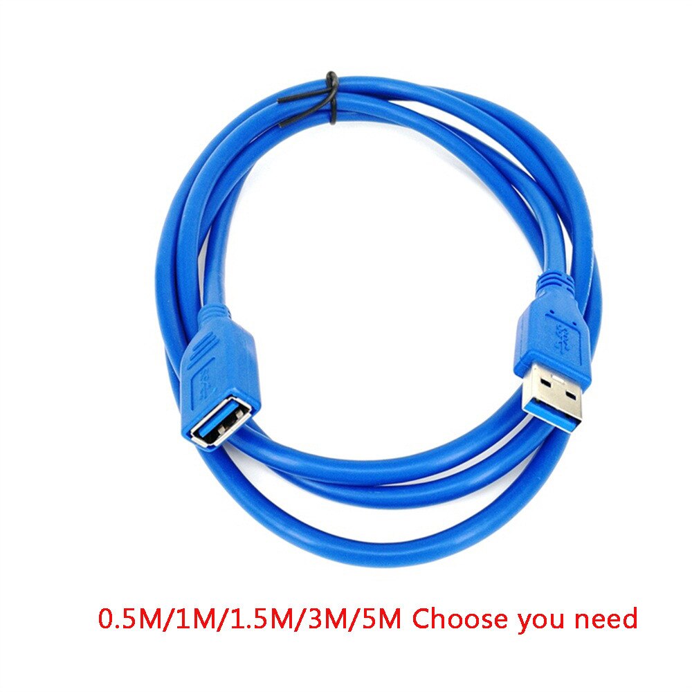 0.5/1/2/3/5M Usb 3.0 A Man-vrouw Extension Data Sync Cord kabel 5Gbps Kabels Usb Кабель Смарт Принадлежности