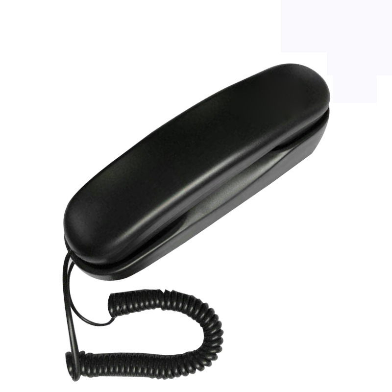Schnurgebundenes Wandtelefon, schlankes Trimline-Telefon für Hotel, Festnetz-Wandtelefon-einstellen für Zuhause/Badezimmer/Schule/Büro
