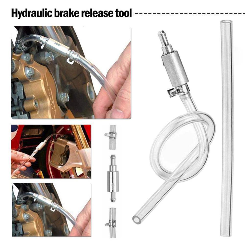 Motorcycle brake caliper bleed tube Hydraulic Brake Bleeder L4D2