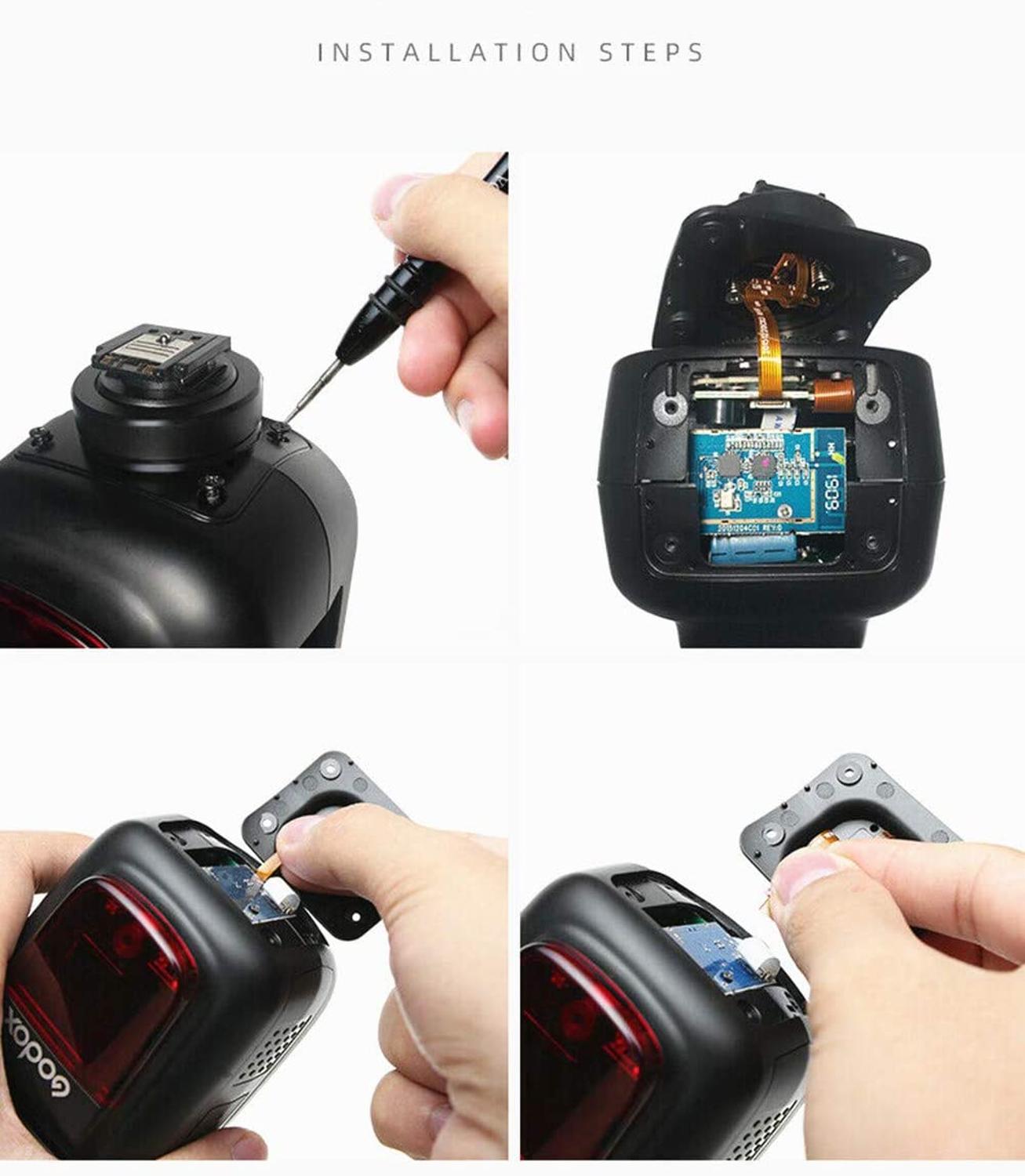 Til godox  v860ii v860 ii flash speedlite flash hotshoe sko fod fodbeslag til sony connect original