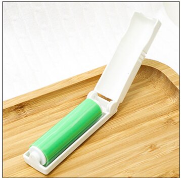 Washable Dust Roller for Wool Sheets Clothes Fluff Pet Hair Cleaning Tools Home Sticky Portable Clothes Lint Roller with Cover: 3