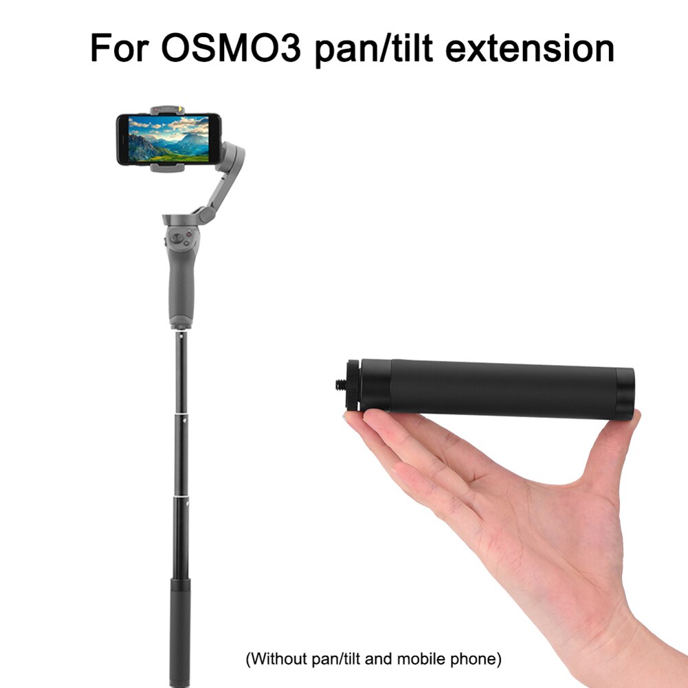 Extension Stick Rod Pole Scalable Holder for DJI OSMO Mobile 3 Gimbal Action Camera FKU66