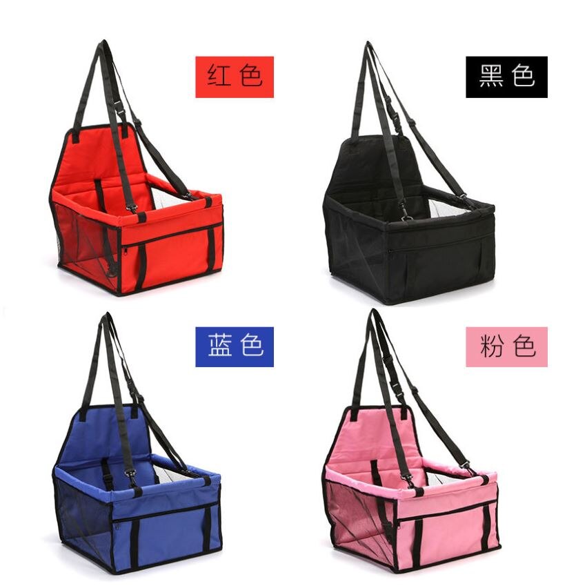 Housse de siège de voiture pour chien hamac pliant sac de transport pour animaux de compagnie transportant et voyageant pour Transportin Perro HondenTassen