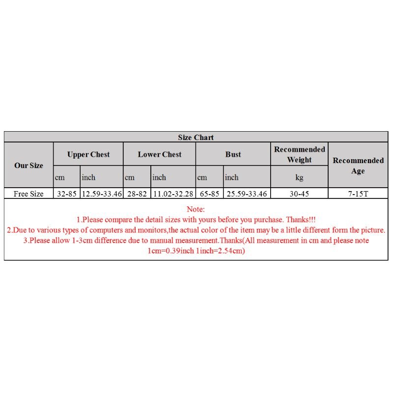 Puberty Girls Single Layer Training Bra Cartoon Zebra Spaghetti Strap Underwear