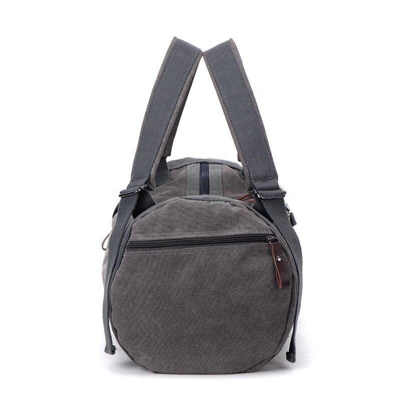 Atinfor Multifunctionele Vintage Canvas Reistas Mannen Weekend Tassen Grote Capaciteit Plunjezak Bagage