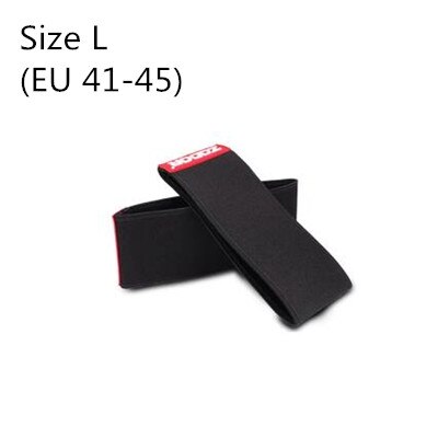 Protector de doble capa elástico para patinaje sobre hielo, Protector para patinaje de velocidad, resistente al desgaste, 1 par: L (EU41-45)