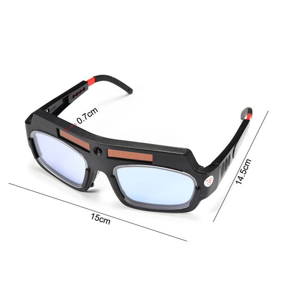 Solar Powered Safety Goggles Welding Working Eyewear Eyes Protection Glasses Mask Supplies lentes de seguridad