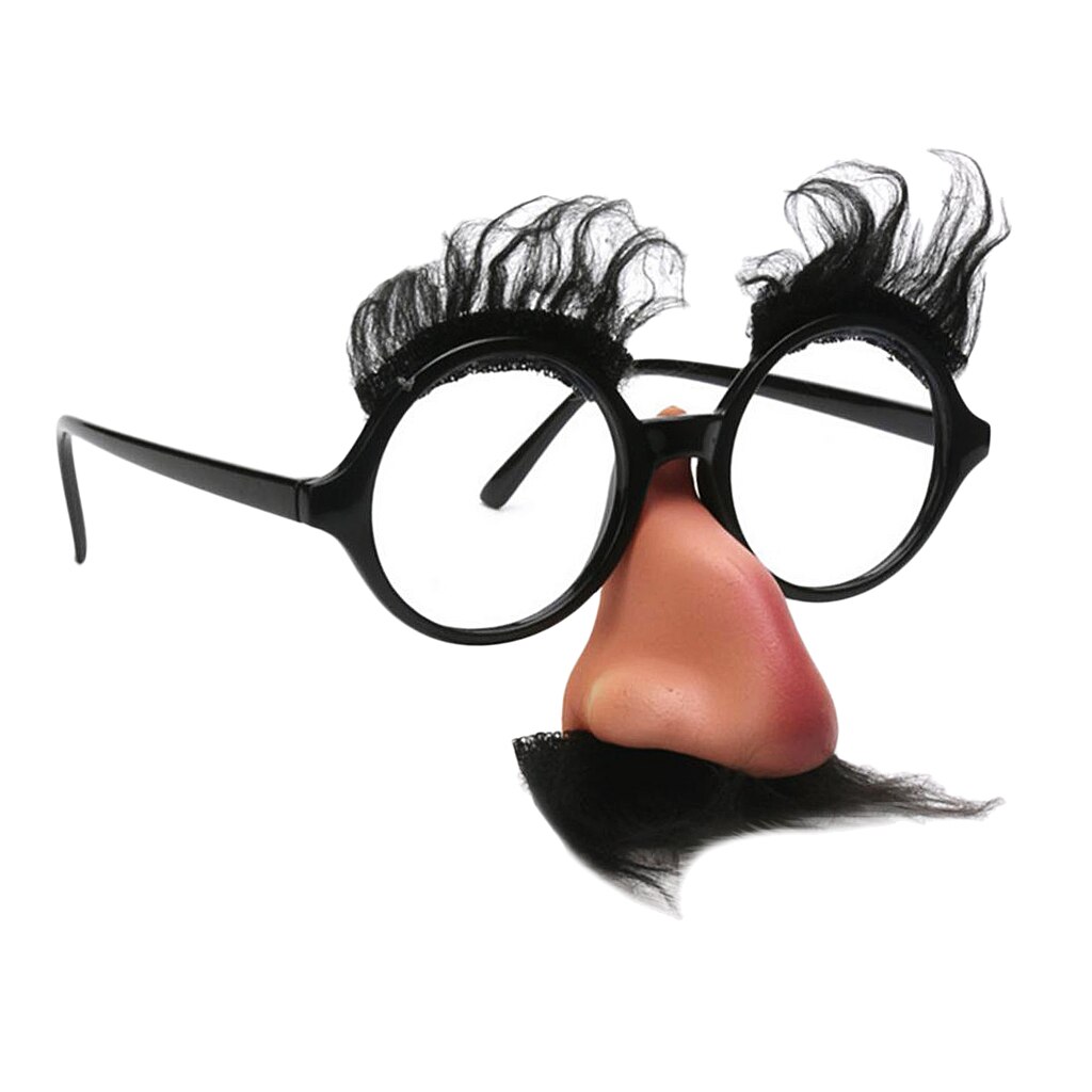 Halloween Disguise Big Nose Moustache Glasses Specs Fancy Dress Toy