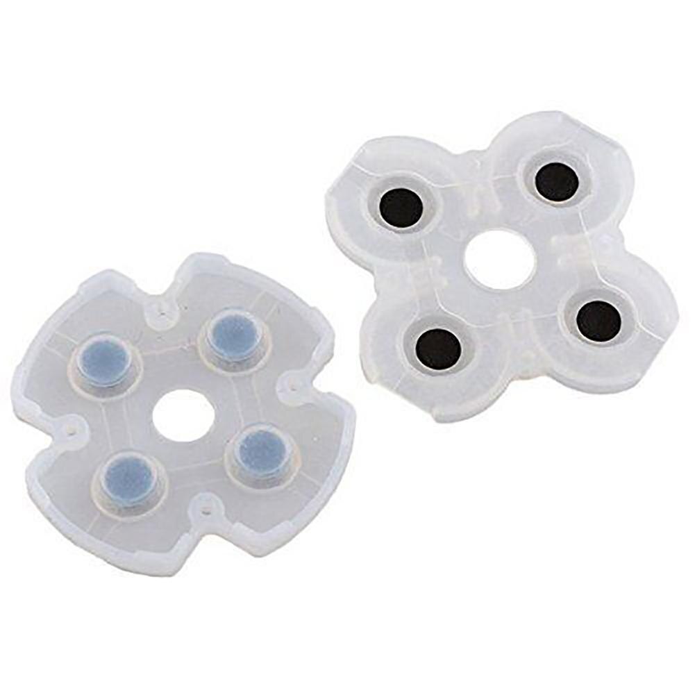 Original ægte erstatnings silikone gamepad ledende pude til  ps4 controller reparationsdele controller knapper kontakt gummi