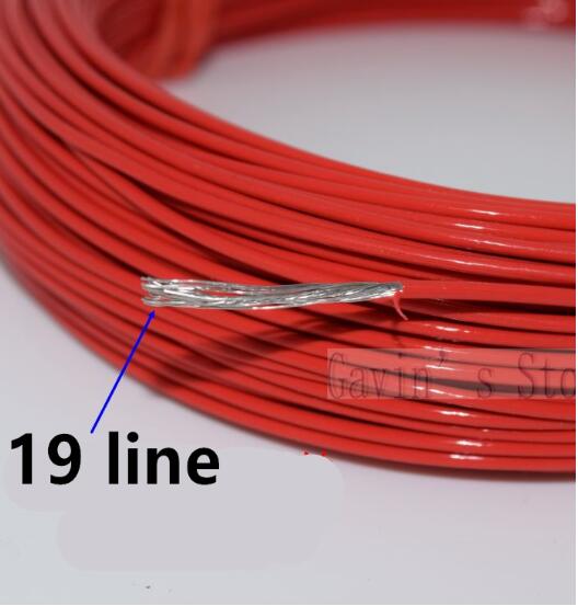 0.75mm barrier gate driveway loop detector wire 50m used for vehicle loop detector