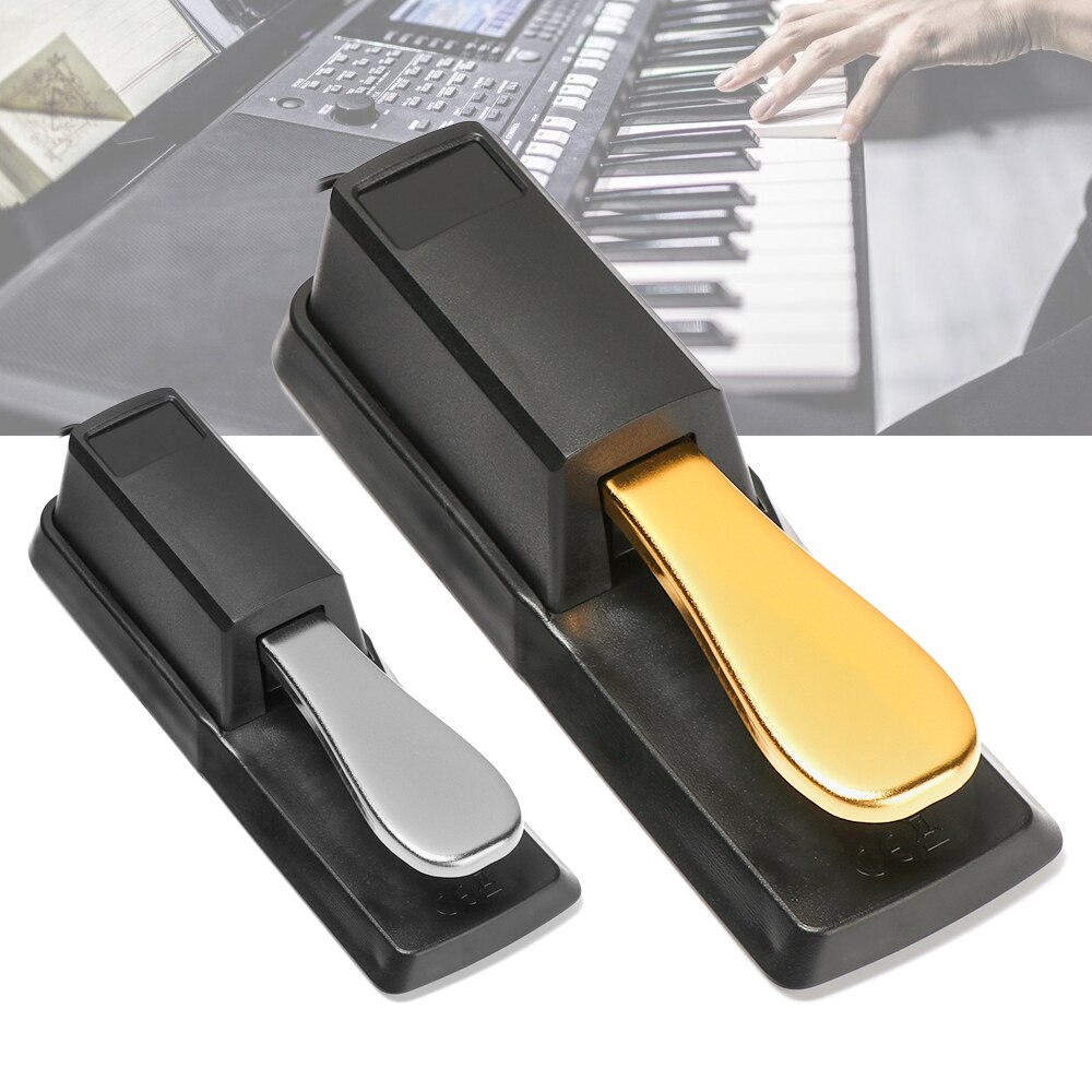 Durable Sustain Foot Pedal Keyboard Digital Piano Damper Pedal Switch Electric Piano Electronic Organ Accessories