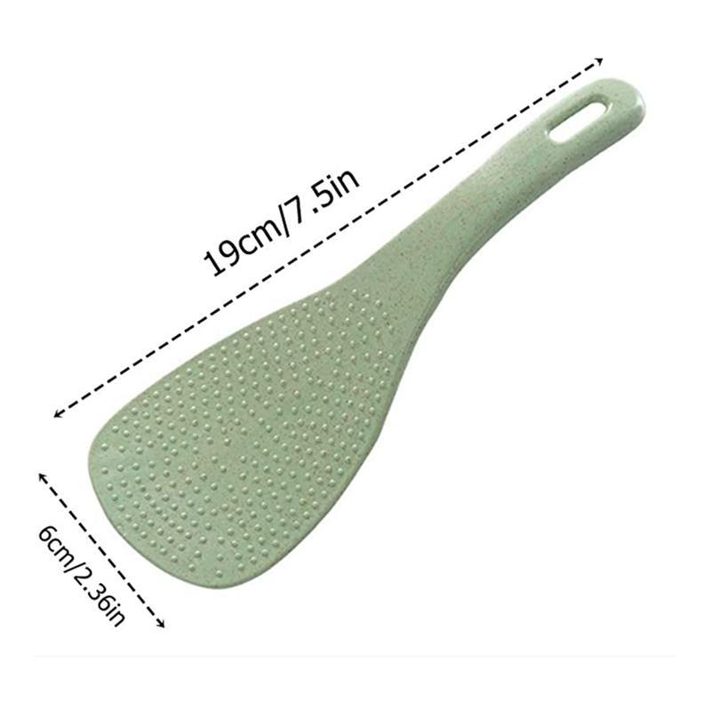 Słoma pszenna ochrona środowiska domowe urządzenie robić ryżu w kształcie wiosła szufelka nie-Stick łyżka robić ryżu stół kuchenny akcesoria robić serwowania