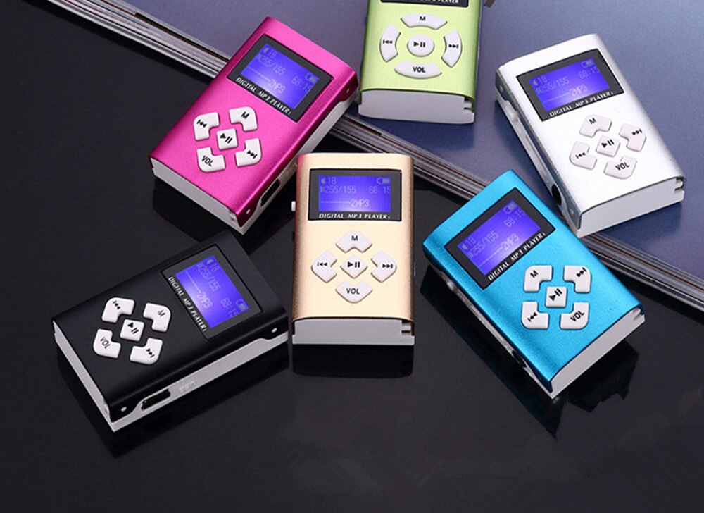 Reproductor Mp3 Usb Mini, pantalla Lcd, compatible con tarjeta Micro Sd Tf de 8gb, deportiva, estilo Walkman,