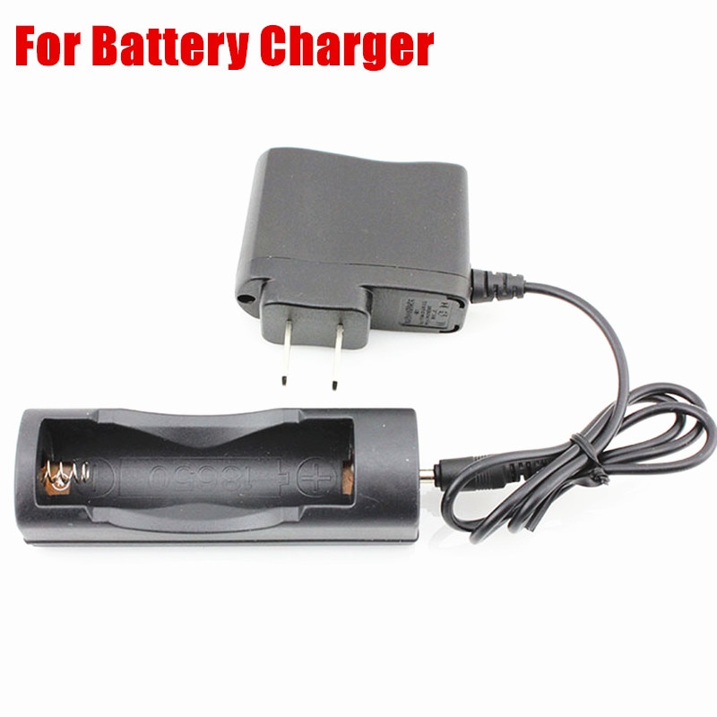 Charger for LED Flashlight Torch Headlight of 18650 Battery Charger for LED Headlamp Direct Charge EU USA Plug